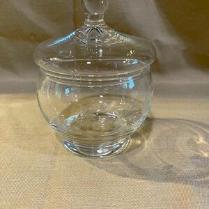 Princess House crystal sugar bowl